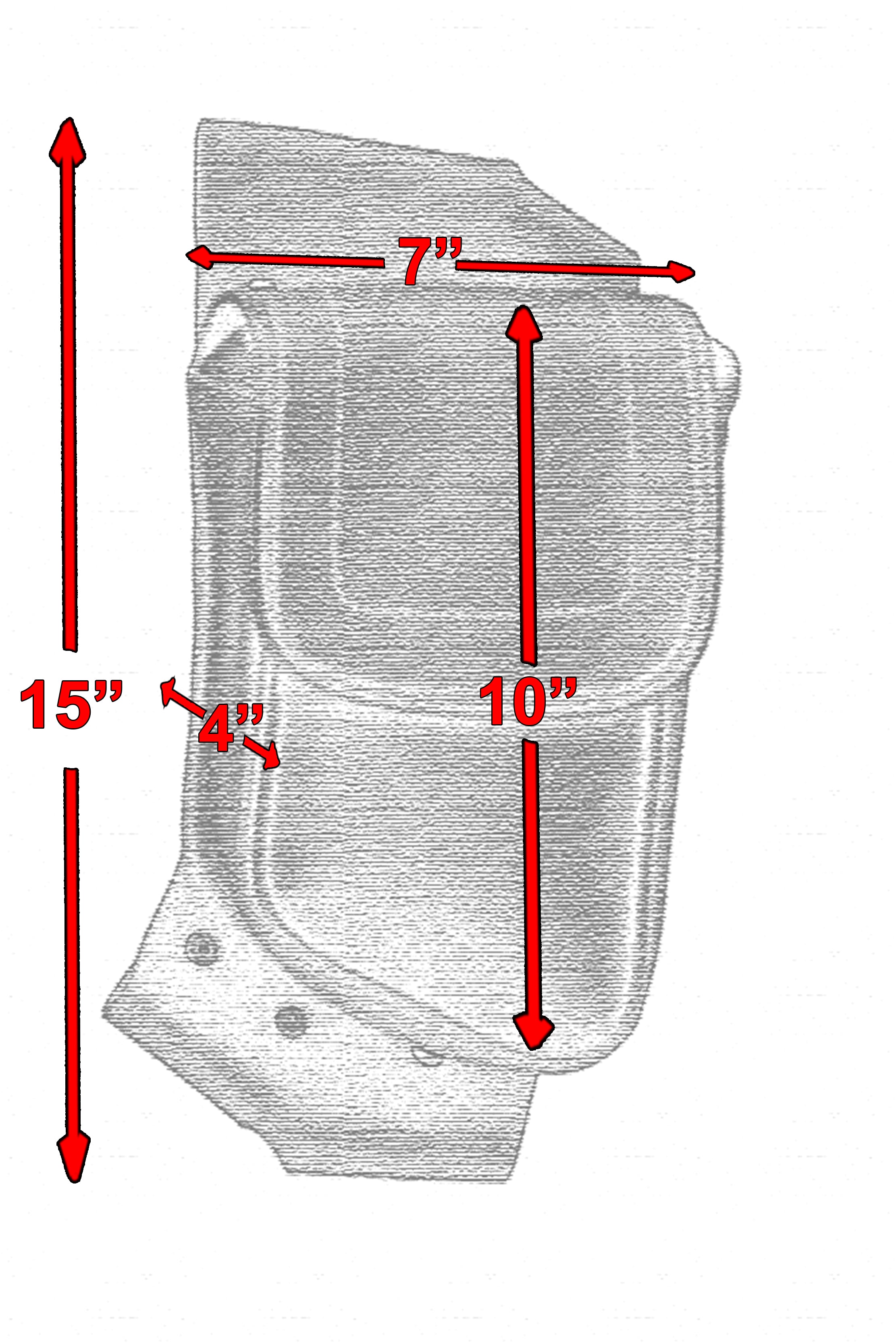 DS Crash Bar Bag - Left Side
